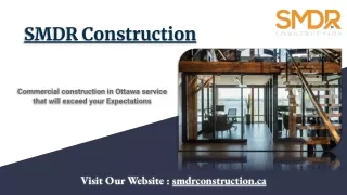 Construction Company Ottawa