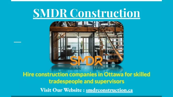 smdr construction