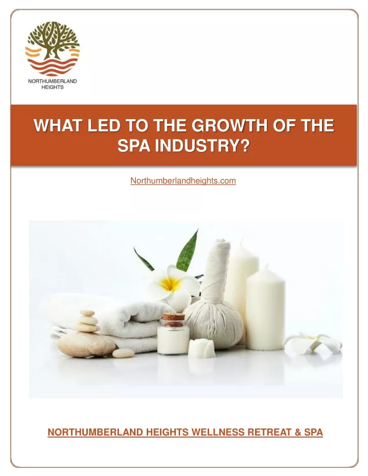 what led to the growth of the spa industry