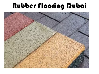 Rubber Flooring Dubai