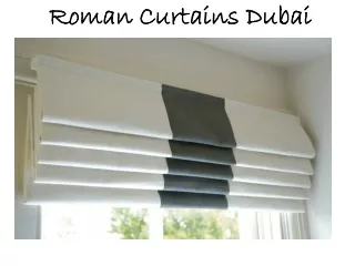 Roman Curtains Dubai
