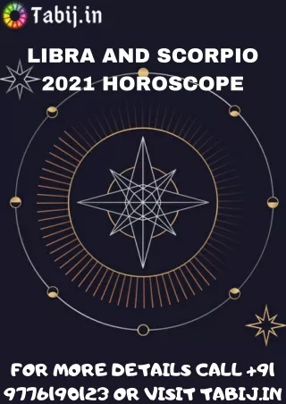libra and scorpio 2021 horoscope