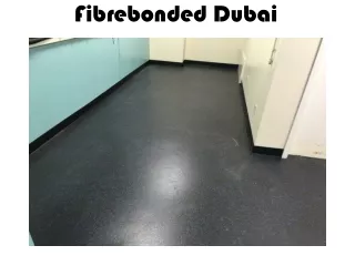 Fibrebonded Dubai