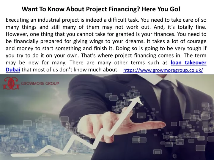want to know about project financing here you go