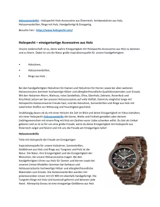 holzsonnenbrille holzspecht holz accessoires