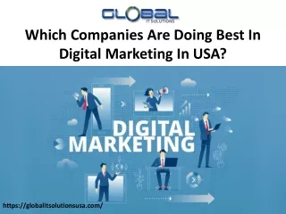 Which Companies Are Doing Best In Digital Marketing In USA?