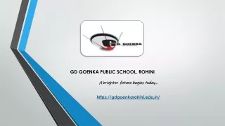 Best School in Rohini- GD Goenka Public School