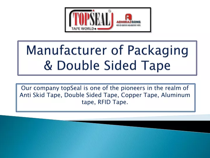 manufacturer of packaging double sided tape