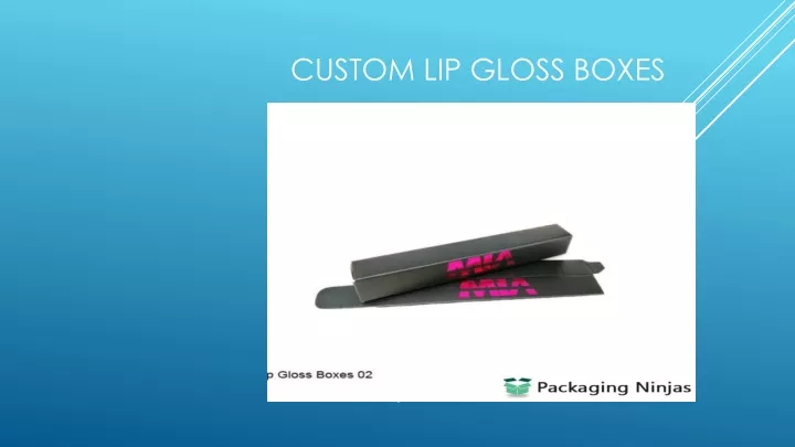 custom lip gloss boxes