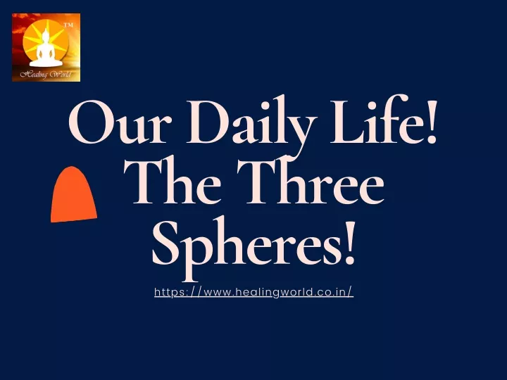 our daily life the three spheres https