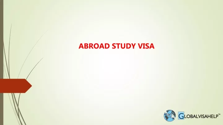 abroad study visa