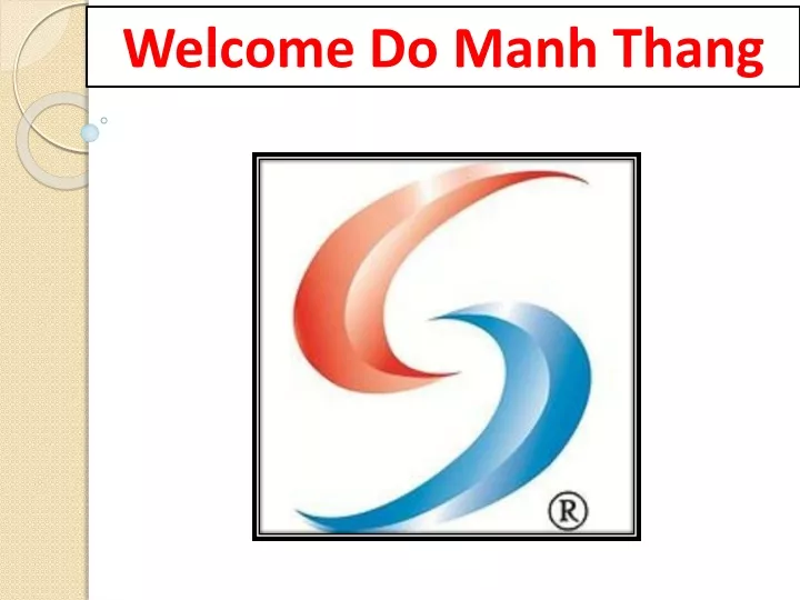 welcome do manh thang