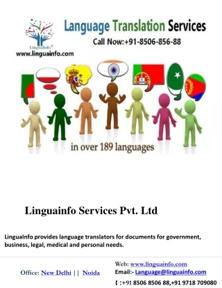 linguainfo services pvt ltd