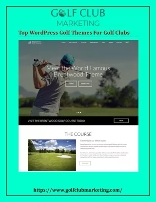 Top WordPress Golf Themes For Golf Clubs