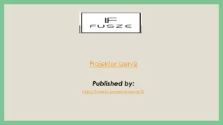projektor szerviz published by https fusze