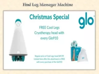 Find Leg Massager Machine