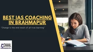 best ias coaching in brahmapur change