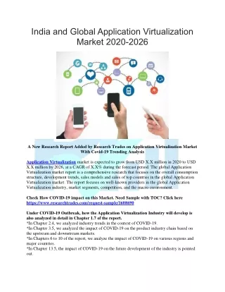 india and global application virtualization