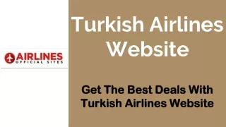 Turkish Airlines Website