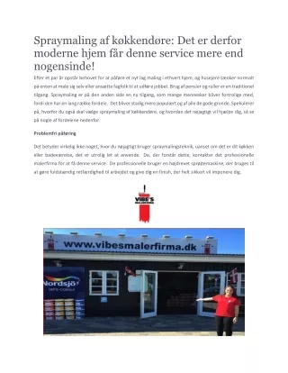 spraymaling af k kkend re det er derfor moderne