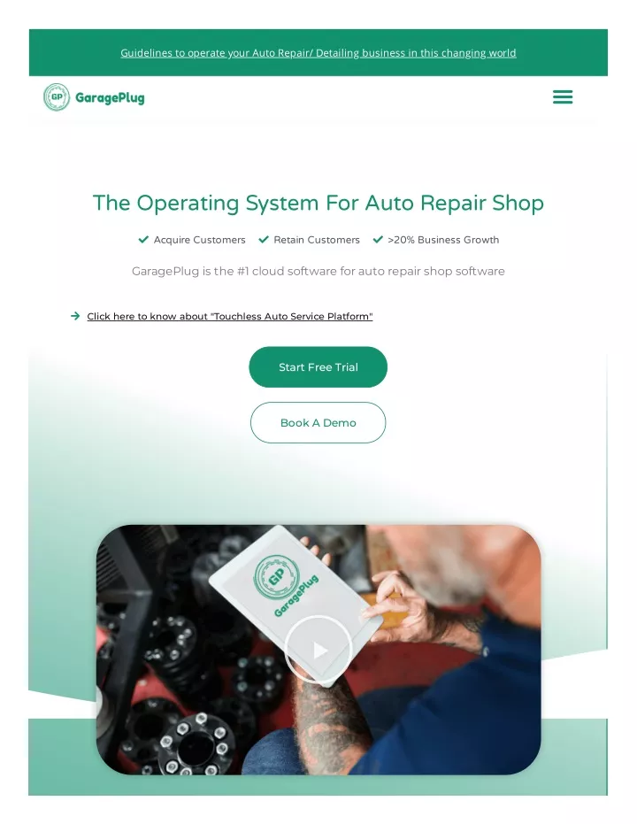 guidelines to operate your auto repair detailing
