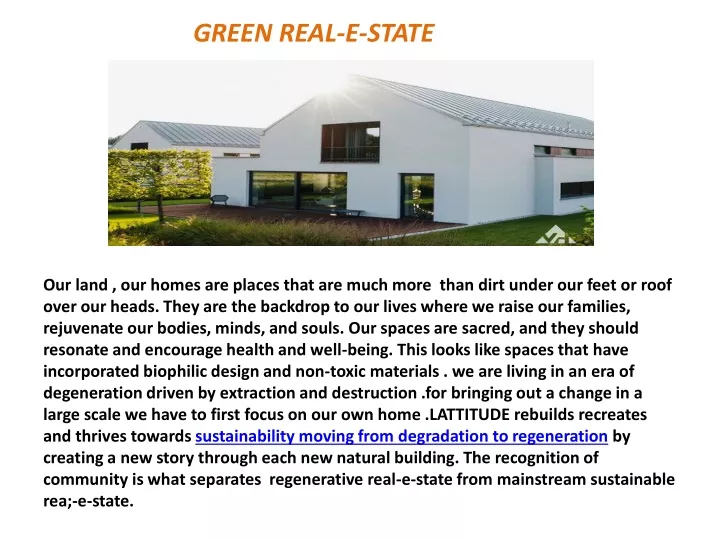 green real e state