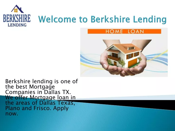 welcome to berkshire lending