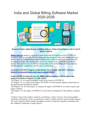 india and global billing software market 2020 2026