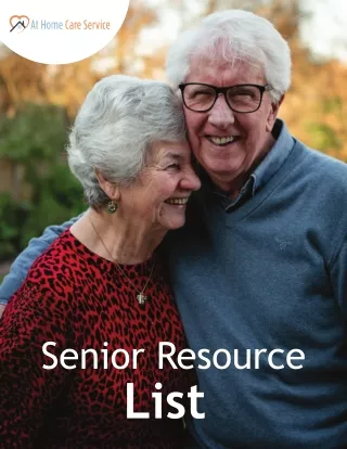 senior resource list