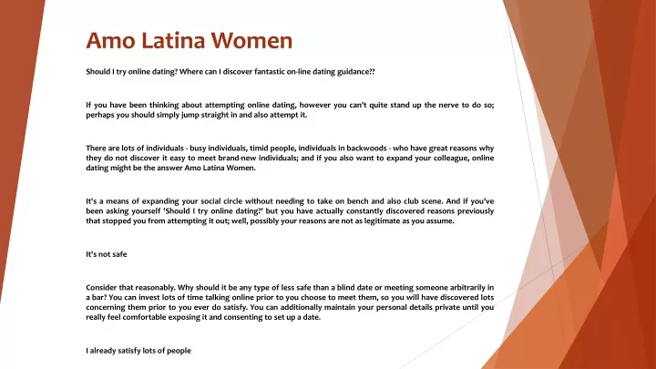 amo latina women