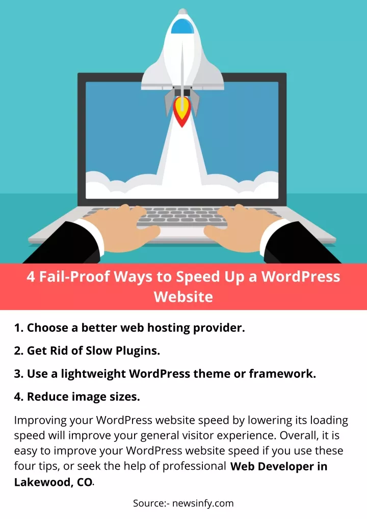 4 fail proof ways to speed up a wordpress website