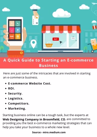 a quick guide to starting an e commerce business