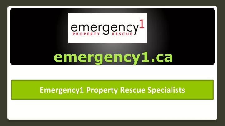 emergency1 ca