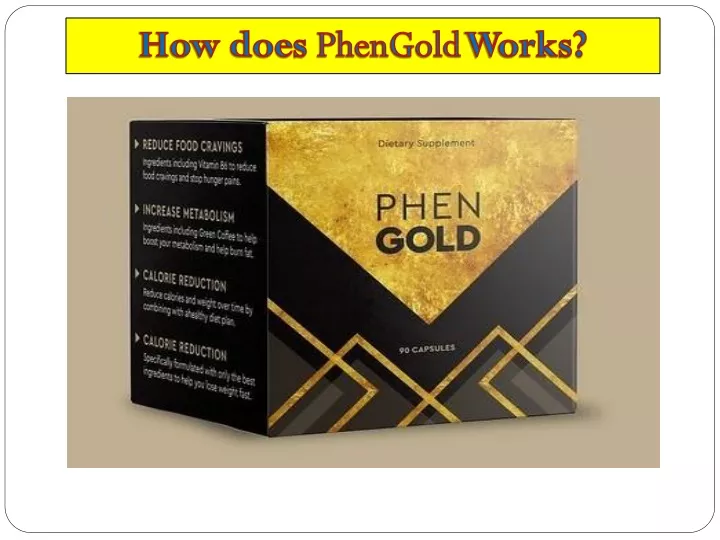 how does phengold works