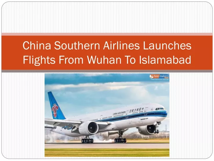 china southern airlines launches flights from