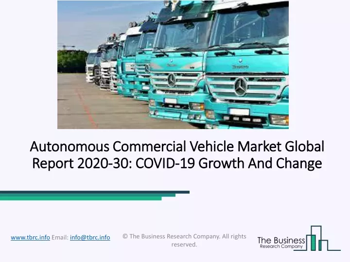 autonomous commercial vehicle market global