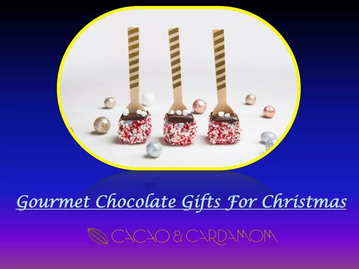 gourmet chocolate gifts for christmas