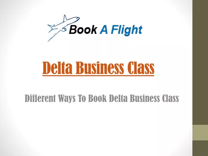 delta business class