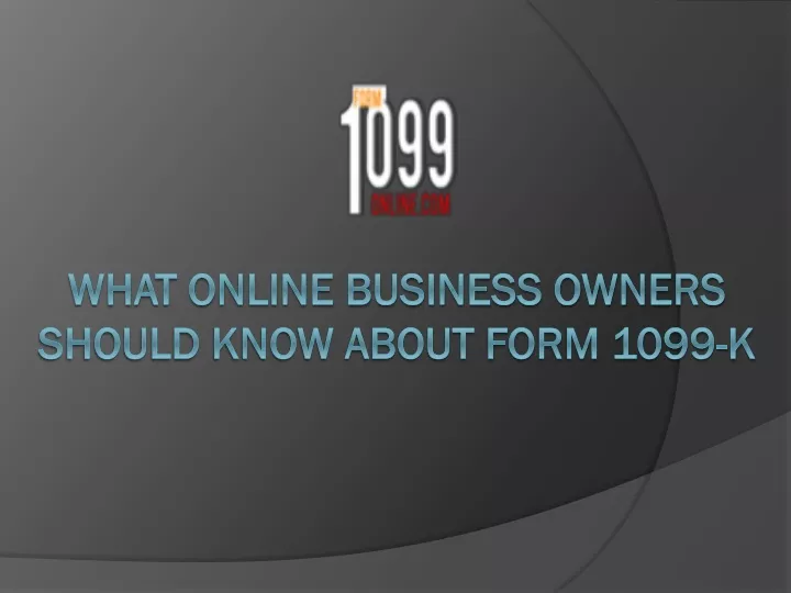 what online business owners should know about form 1099 k