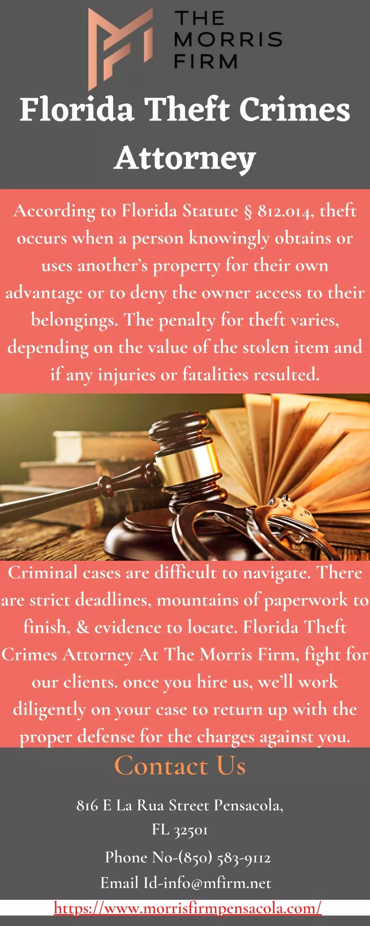 florida theft crimes attorney according