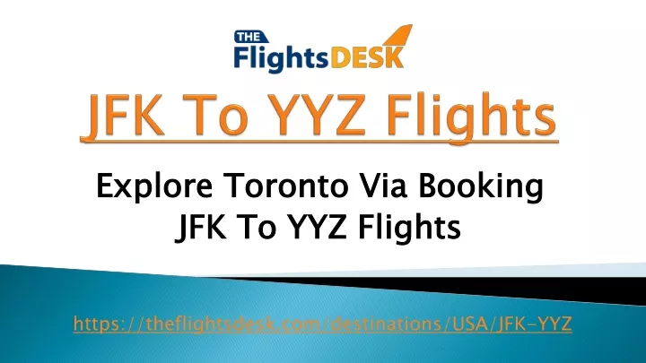 jfk to yyz flights