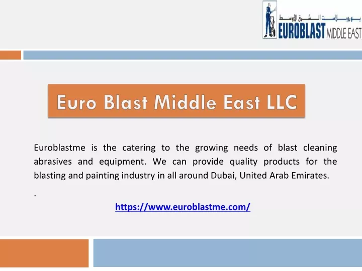 euroblastme is the catering to the growing needs