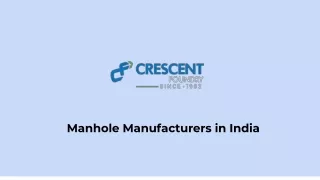 manhole manufacturers in india