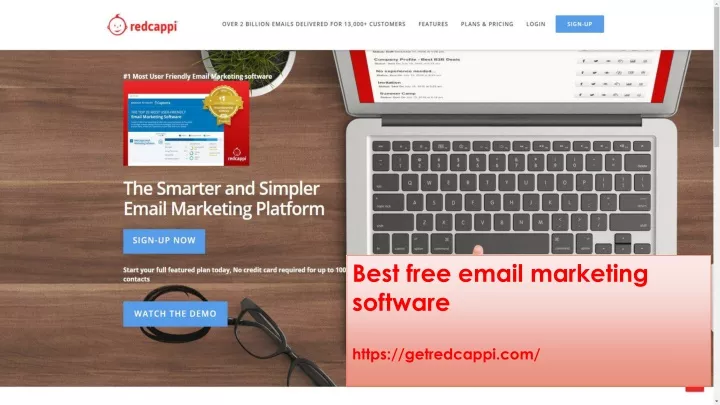 best free email marketing software https getredcappi com