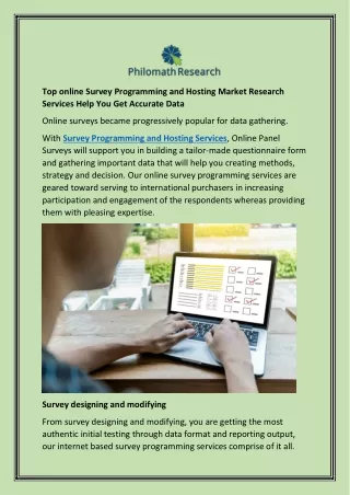 top online survey programming and hosting market
