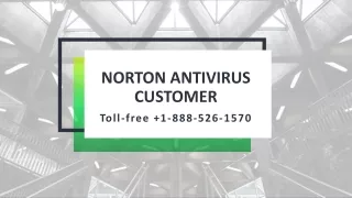 Norton ANTIVIRUS Customer Helpline number  1-888-526-1570