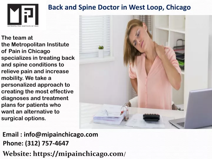 back and spine doctor in west loop chicago