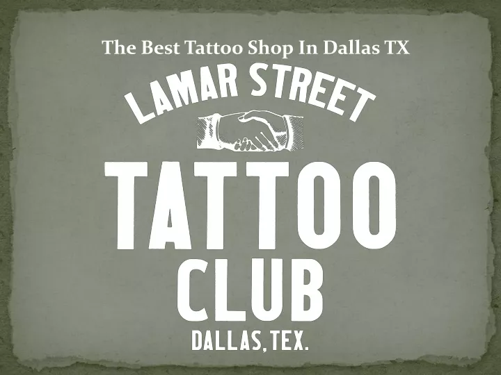 the best tattoo shop in dallas tx