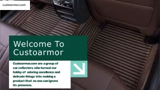 welcome to custoarmor