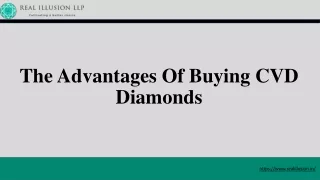 The Advantages Of Buying CVD Diamonds